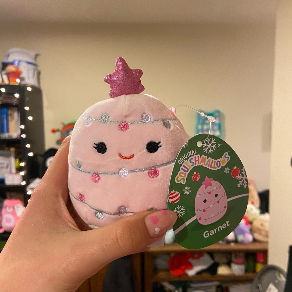 Add on for free💕Garnet Christmas 🎄 squishmallow ❤️